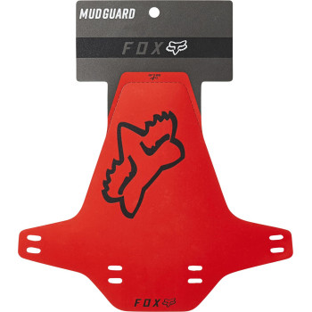 Fox Racing Mountain Bike Mud Guard, Red