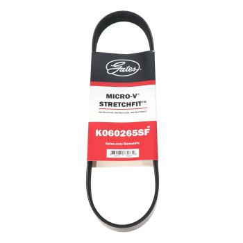 Gates Serpentine Belt - K060265SF (Fits 2016-2019 Mercedes-Benz Sprinter 2500, 3.0L Diesel)