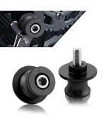 Black 8MM Motorcycle Swing Arm Sliders Spools CNC Swingarm Arm Stand Screw For Kawasaki Z650 Z800 Z900 Z1000