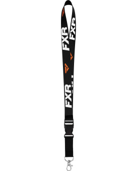 FXR Lanyard (Black/White/Orange)
