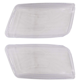 NewYall Pack of 2 Clear Left Driver and Right Passenger Side Headlight Headlamp Lens Cover