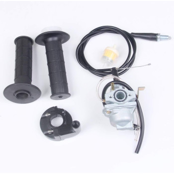 BH-Motor New Carburetor & Handle Grip Bar & Throttle Cable For Honda CRF50F Z50 Z50R XR50R Z50A 1979-1999