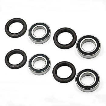 Replacement for Yamaha Front Wheel Bearings and Seals Kits 04-13 Rhino 450 660 700