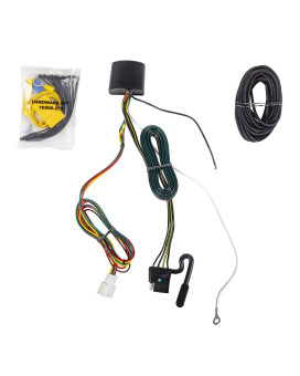 Tekonsha T-One T-Connector Harness, 4-Way Flat, Compatible with Select Acura RDX