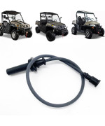 Chikia Hisun Ignition Coil Cable Wire Replacement for Hisun UTV ATV 550 700 750 800 1000,Massimo MSU 700 800 Coleman UT550 UT700 UT750,Axis 700 750 Bennche Cub Cadet