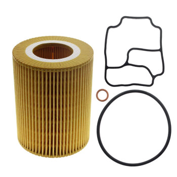 AUTOKAY Engine Oil Filter w/Housing Gasket Fits for BMW E39 E46 E60 X3 X5 Z3 Z4 525i 530i 323Ci 328Ci 323i 323is 325is 328i 325xi 330Ci 330i