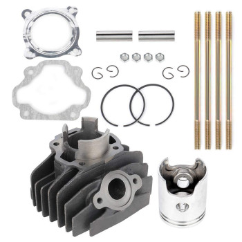 ROADFAR Cylinder Piston Gasket Kit fit for 1983-2006 for Yamaha PW80 Cylinder piston system