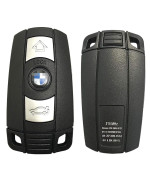 Replacement Keyless Entry Key Fob Case Cover fit for BMW 1 3 5 Series E90 E92 E93 X5 X6 Z4 E90 Key Fob Shell