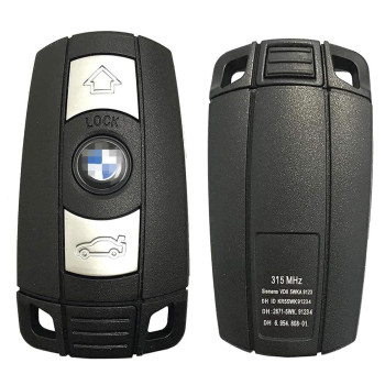 Replacement Keyless Entry Key Fob Case Cover fit for BMW 1 3 5 Series E90 E92 E93 X5 X6 Z4 E90 Key Fob Shell