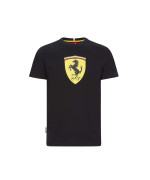 Men's Formula 1 Scuderia Ferrari Large Logo T-Shirt, Black, L