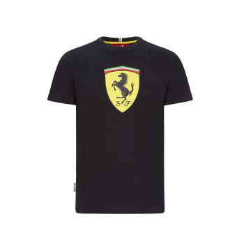 Men's Formula 1 Scuderia Ferrari Large Logo T-Shirt, Black, L