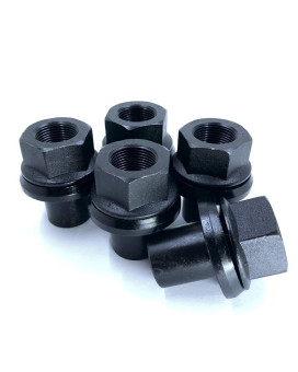 Haltec 6 Two Piece 28mm Sleeve Flanged M22x1.5 Wheel Nuts 33mm Hex Unimount Hub Pilot