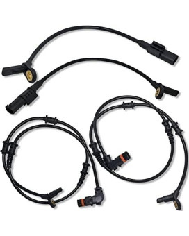 Bapmic 1645400717 Front & Rear ABS Wheel Speed Sensor for Mercedes-Benz W164 X164 2006-2011