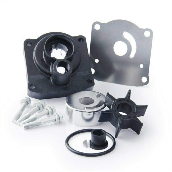 Water Pump Impeller Repair Kit for Yamaha F25 25hp C30 2-stroke Outboards 61N-W0078-11-00, 61N-W0078-13-00