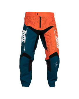 509 Ridge ITB Pants (Orange Navy Hextant - Size 34)