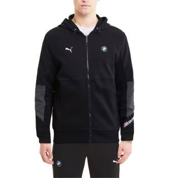 Formula 1 BMW Motorsport Men's Hooded Sweat Jacket, Puma Black, XXL