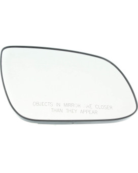 Garage-Pro Mirror Glass Compatible with 2010-2013 Kia Forte, Fits 2010-2013 Kia Forte Koup, Fits 2012-2013 Kia Forte5 Passenger Side