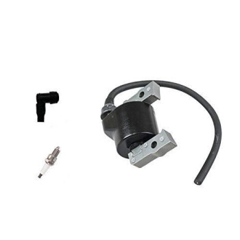 PARTSRUN 21121-2069 (IDZH7158)Ignition Coil With F7TC Spark Plug and Boot Fits Kawasaki FC540V for John Deere AM109258 ZF125B-HHS