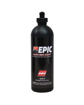 Malco Epic Leather Coat - Advanced Interior Vehicle Protection/Cleans and Protects Leather and Vinyl Surfaces/Prevents Interior Staining / 16 oz. (260616)