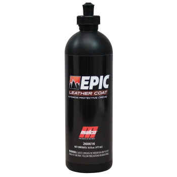 Malco Epic Leather Coat - Advanced Interior Vehicle Protection/Cleans and Protects Leather and Vinyl Surfaces/Prevents Interior Staining / 16 oz. (260616)