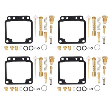 MOTOKU Pack of 4 Carb Carburetor Rebuild kit for Yamaha XJ750 Maxim 750 XJ750R Seca 750 Midnight Maxim 82-83