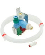 ReplacementParts - 2315534 Water Valve Filter Assembly Exact Replacement For Whirlpool Kenmore Refrigerator W10408179