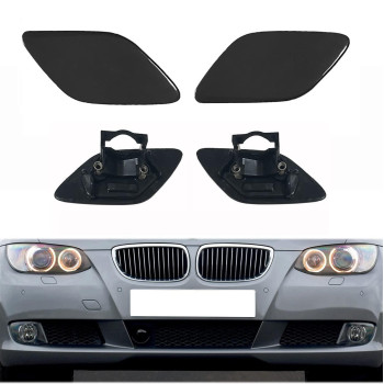 Headlight Washer Covers Cap Nozzle Cover Cap Front Tow Cover for 3-Series E92 Coupe E93 (Left & Right)