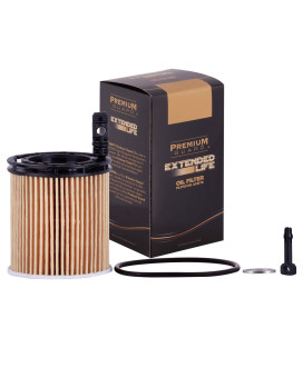 PG99518EX Extended Life Oil Filter up to 10,000 Miles Fits 2023-20 Kia Rio, K5, Sorento, Sportage, 2023-20 Hyundai Venue, Accent