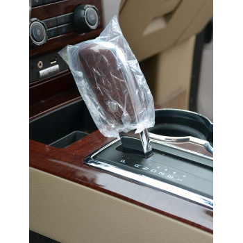 JohnDow Industries Disposable Gear Shift Protective Cover, GSC-5 Box of 500, Clear