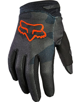 Fox Racing Youth 180 Trev Gloves Black Camo