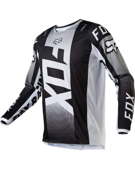Fox Racing Men's 180 OKTIV Motocross Jersey, Black/White, X-Large