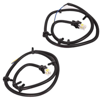 Bapmic 10340314 Front ABS Wheel Speed Sensor Wire Harness Compatible with Chevrolet Impala Aztek 00-12/02-07 Buick Rendezvous Terraza 03-07 Cadillac CTS SRX STS(Pack of 2)