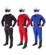 RaceQuip Racing Driver Fire Suit Jacket Single Layer SFI 3.2A/ 1 Red Medium 131913