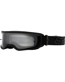 Fox Racing Youth Main Motocross Goggle, STRAY Black - Clear Lens