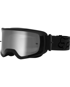 Fox Racing Main Motocross Goggle, STRAY Black - Spark Mirror Lens