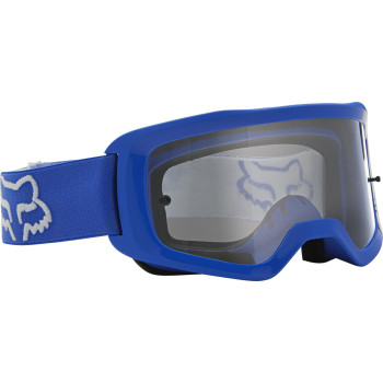 Fox Racing MAIN STRAY MOTOCROSS GOGGLE, Clear Lens, Blue