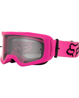 Fox Racing Youth Main Motocross Goggle, STRAY Pink - Clear Lens