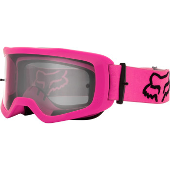 Fox Racing Youth Main Motocross Goggle, STRAY Pink - Clear Lens