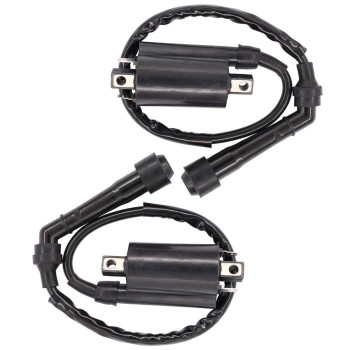 MOTOKU Pack of 2 Ignition Coil for VS800 VL800 Intruder Volusia 800 Boulevard S50 VZ800 Marauder TL1000R TL1000S