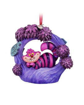 Disney Cheshire Cat Light-Up Living Magic Sketchbook Ornament - Alice in Wonderland