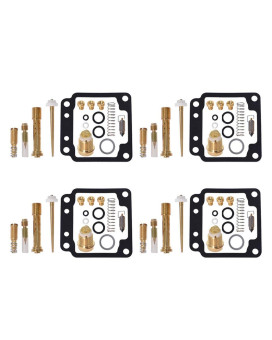 4-Pack Carburetor Carb Repair Kits Replacement for Yamaha 1981 XJ650 Maxim 1980-1983 XJ650R Seca