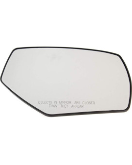 For Chevy Silverado 1500 2014 15 16 17 2018 Mirror Glass Passenger Side Heated w/Backing Plate All Cab Types Convex Glass Type Replacement For 22919746 GM1325145