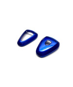 Hotsteelies Metallic Blue Remote Key Shell Cover for Porsche Silver Head 997.1 987 Cayman