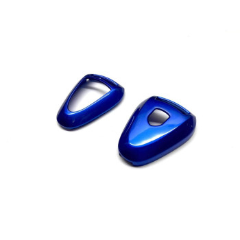 Hotsteelies Metallic Blue Remote Key Shell Cover for Porsche Silver Head 997.1 987 Cayman