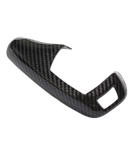 XtremeAmazing Carbon Fiber Style Gear Shift Knob Cover Trim ABS Shift Head Cap