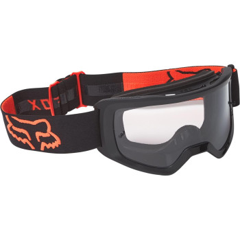 Fox Racing Main Motocross Goggle, STRAY Black - Smoke Lens