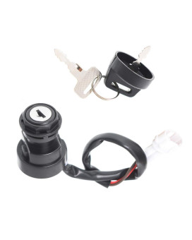 WFLNHB Ignition Switch With Key Replacement for Yamaha Raptor 250 350 660R 700 YFM250R YFM250RW YFM350R YFM660R YFM700R