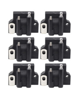 ApplianPar Pack of 6 Ignition Coil 582508 18-5179 183-2508 for Johnson Evinrude Outboard Engine