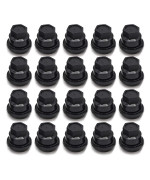 SecosAutoparts 20 PCS Black Lug NUT Covers Cap 15661036 Compatible with Chevrolet S10 Blazer GMC Jimmy Sonoma 560-5063 560-5208 560-5040 560-5116