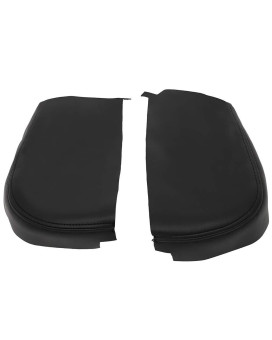 ROADFAR For Acura MDX 2007 2008 2009 2010 2011 2012 2013 Center Console Lid Armrest Cover Skin Replacement fit for Black